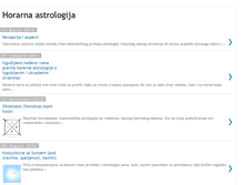 Tablet Screenshot of horarnaastrologija.com
